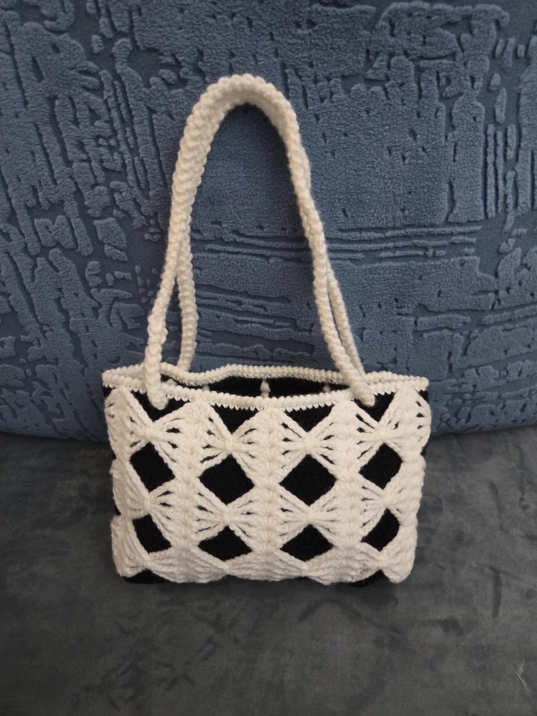 Crochet purse