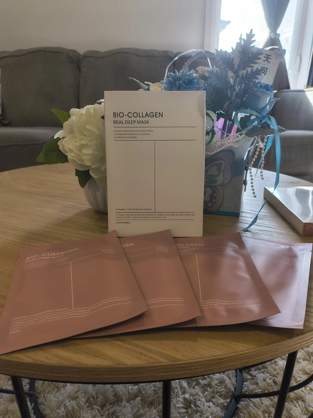 BIO-COLLAGEN Real Deep Mask (Set of 4)