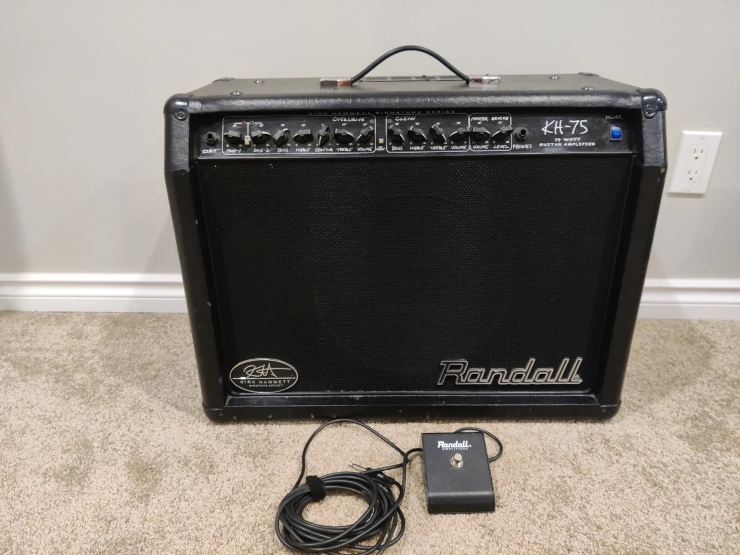 Randall KH-75 Kirk Hammett Signature Series Guitar Amplifier