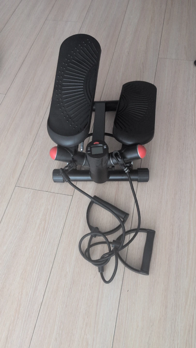 Mini Stepper with Resistance Bands