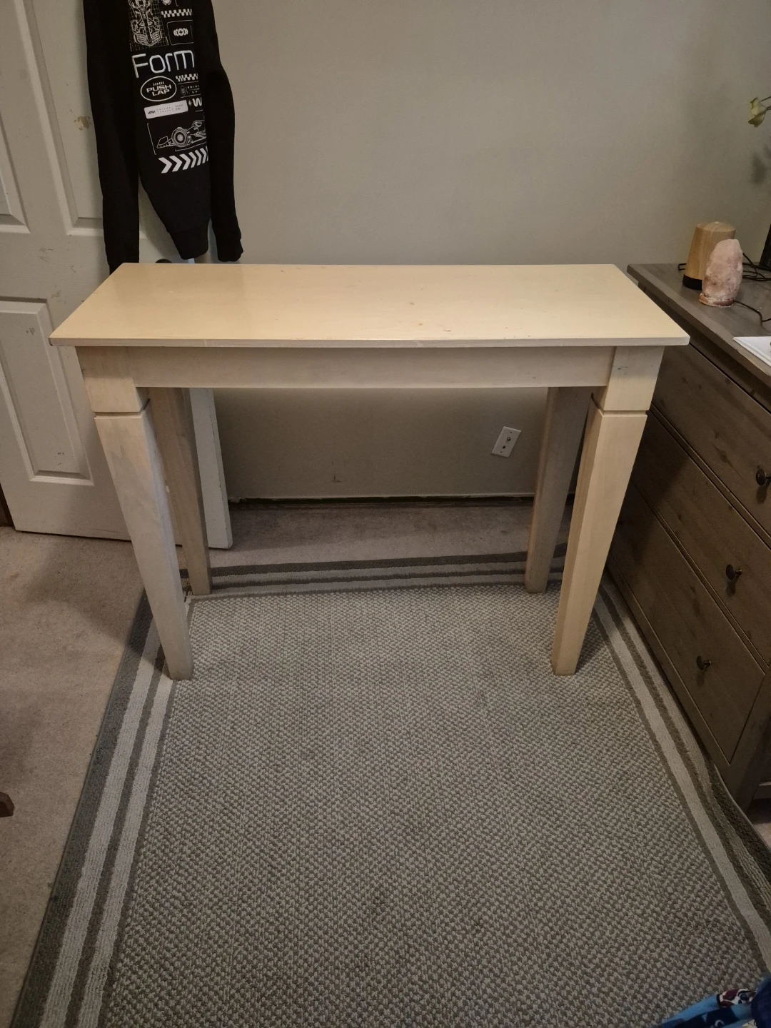 Light Wood Console Table