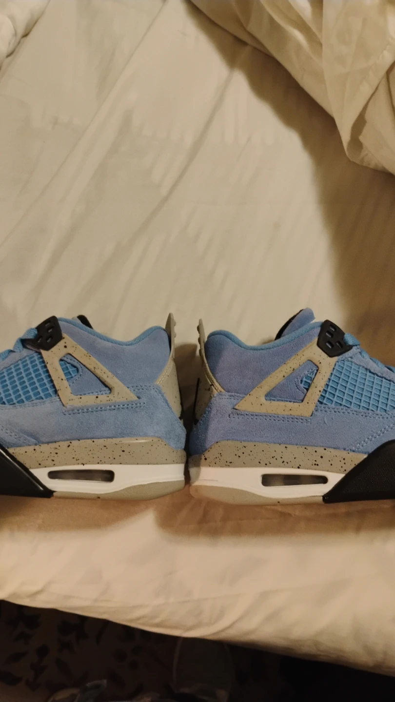 Air Jordan 4 Retro (GS) 'University Blue'🌱 - photo 5