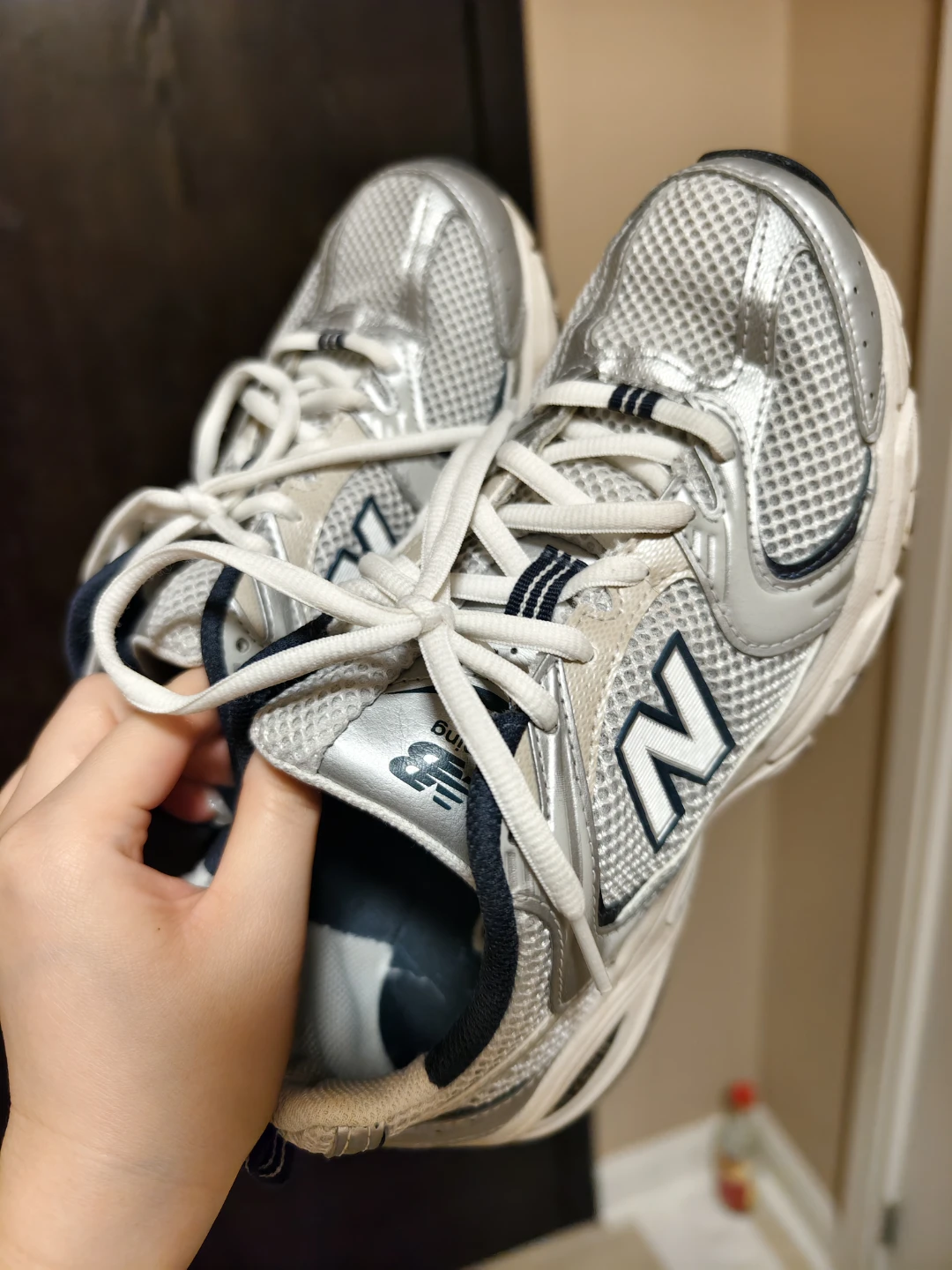 New Balance 530 Sneakers - Silver/Navy