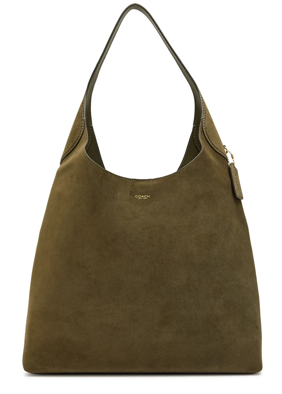 Coach Suede Brooklyn Shoulder Bag #39