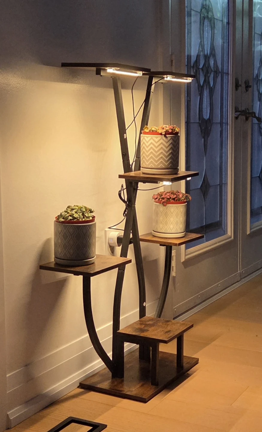 Indoor Plant Stand with Grow Light - photo 2