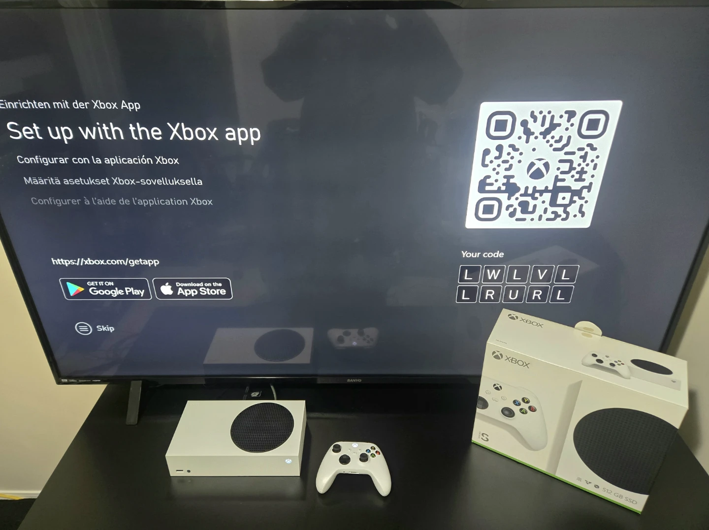 Xbox Series S Console + Original Box Clean Setup!