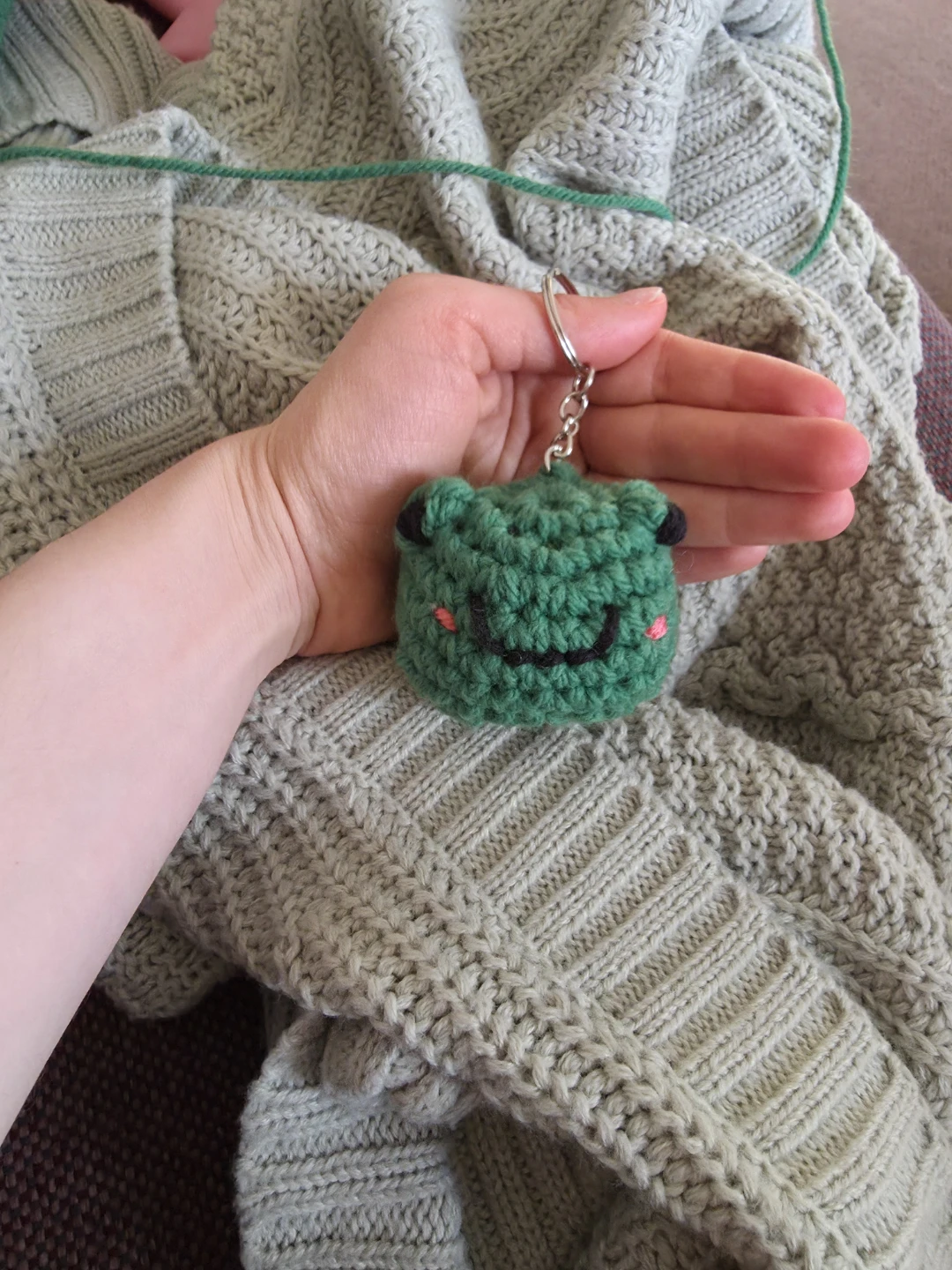 Handmade Crochet Animal Keychain