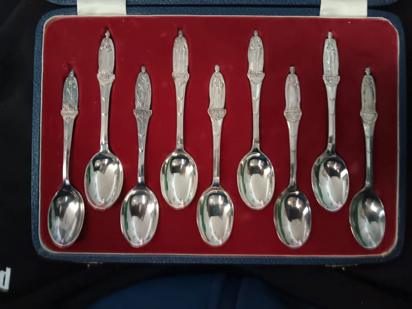 Cooper Brothers Sterling Silver Coronation Year Spoons