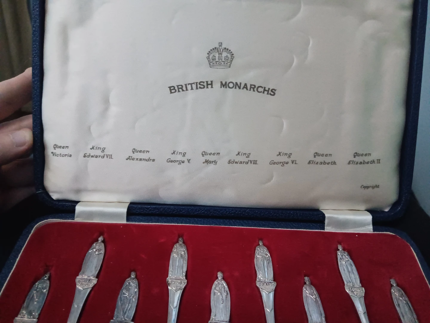 Cooper Brothers Sterling Silver Coronation Year Spoons - photo 2