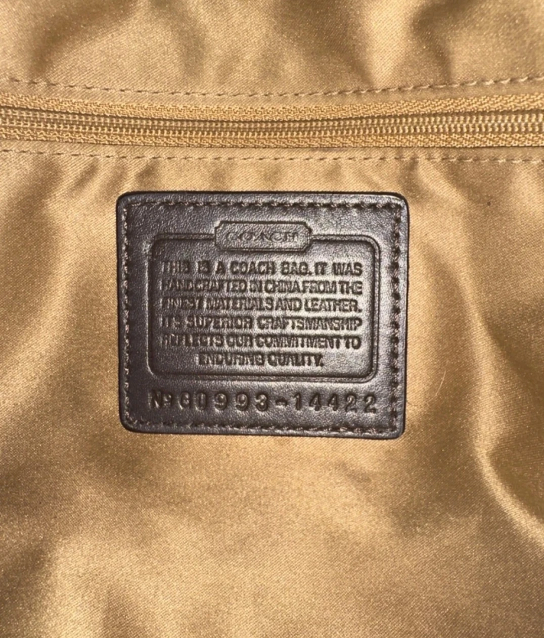 Coach Monogram Canvas Leather Trim Tote Bag - photo 3