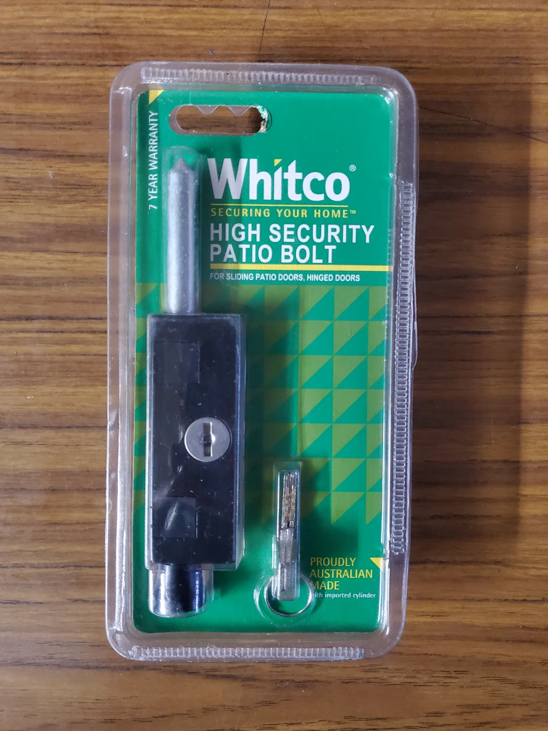 Whitco High Security Patio Bolt Lock