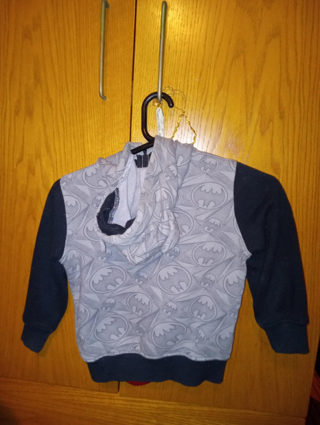 Kids Batman Zip-Up Hoodie size 4 - photo 2