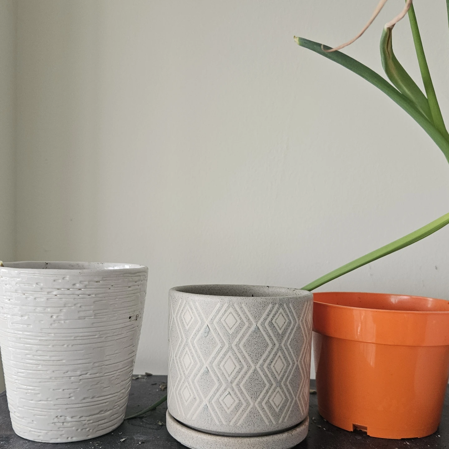 Set of 3 Decorative Plant Pots