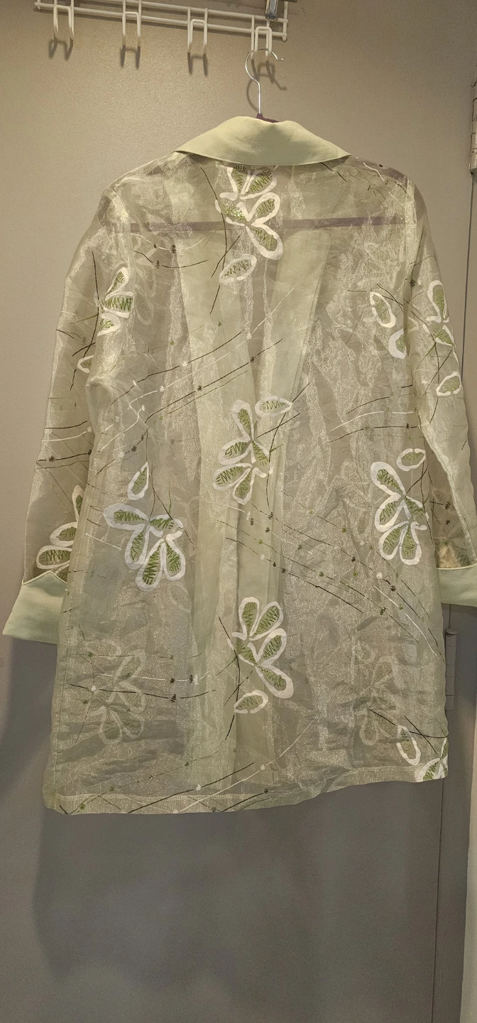 3K Fashion Sheer Floral Kimono Jacket - photo 4