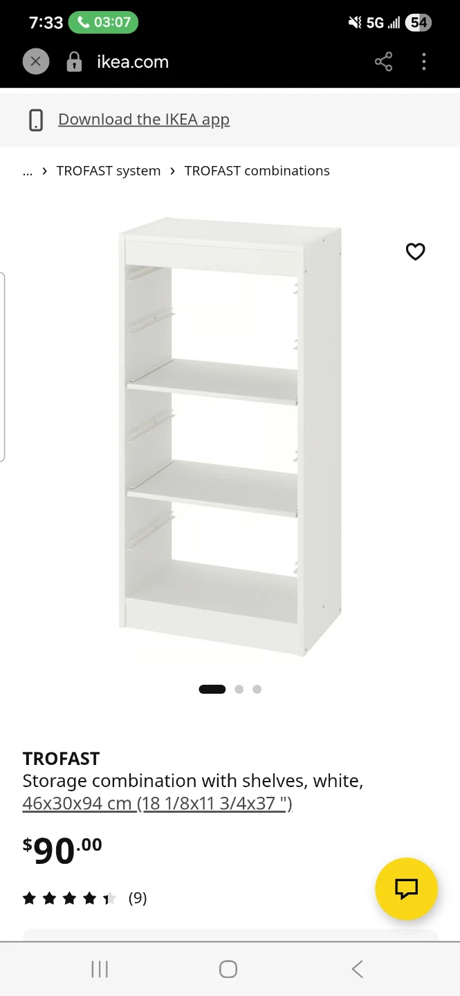 IKEA TROFAST Storage Combination with Shelves - White 🌱 - photo 5