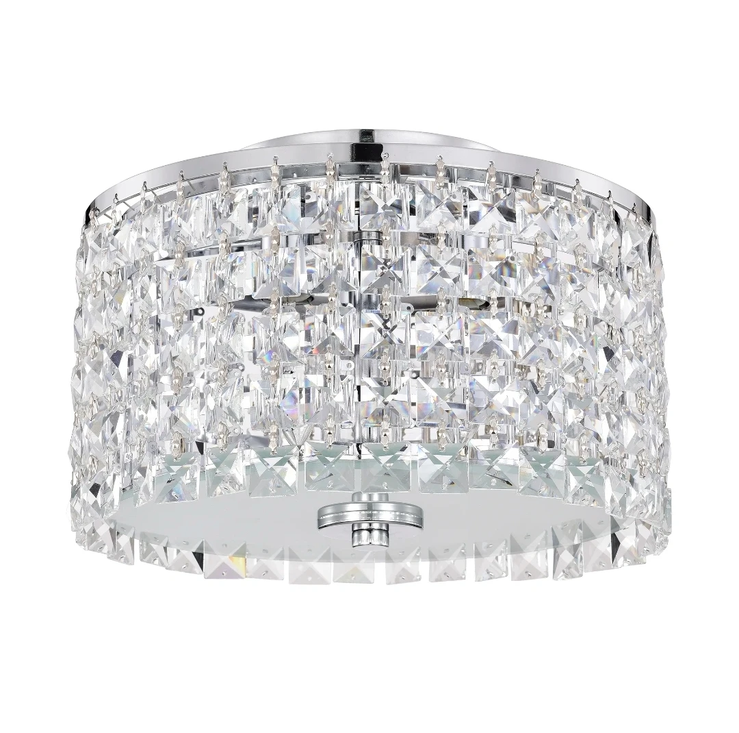 Flush Mount Crystal Chandelier - photo 2