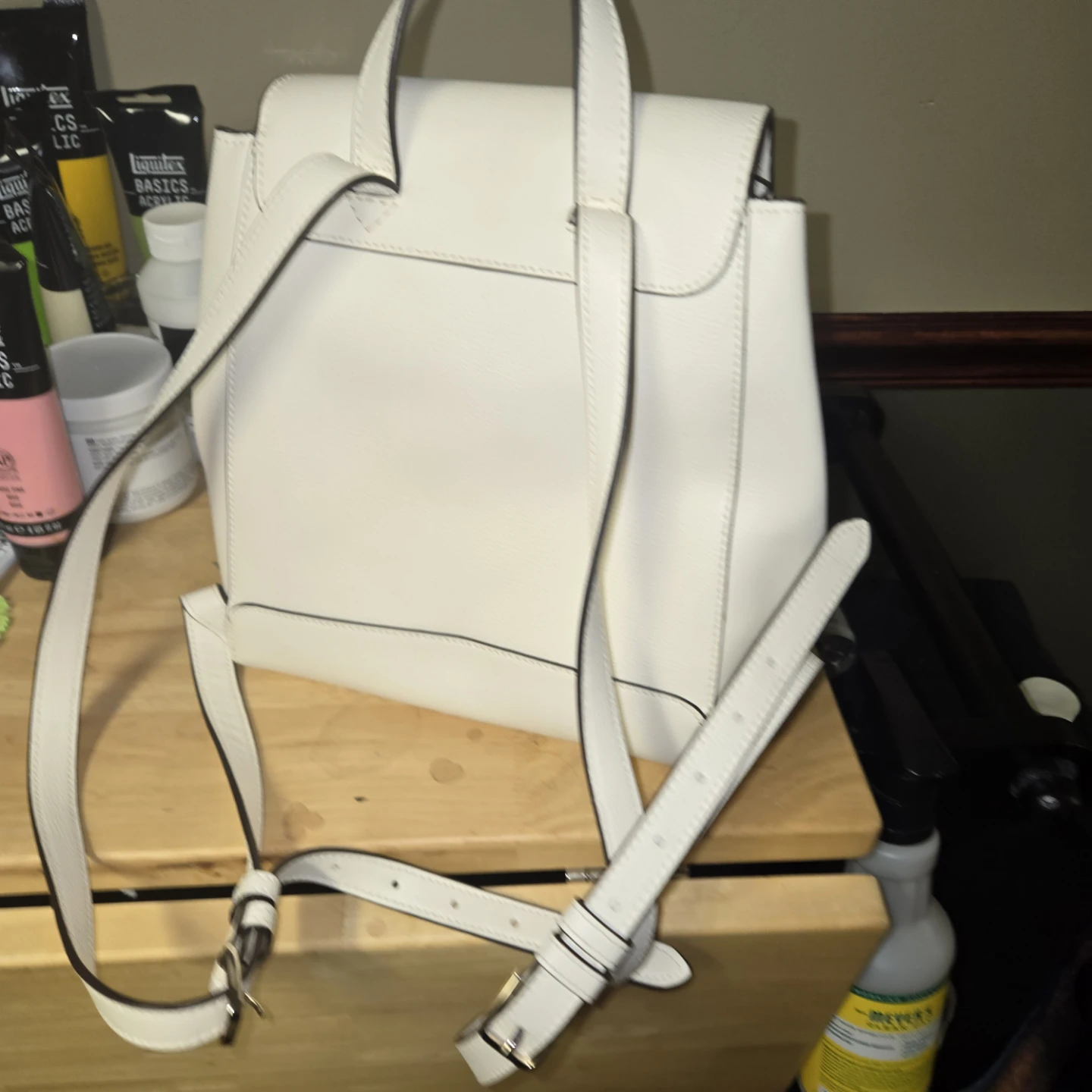 Kate Spade White Leather Backpack - photo 4