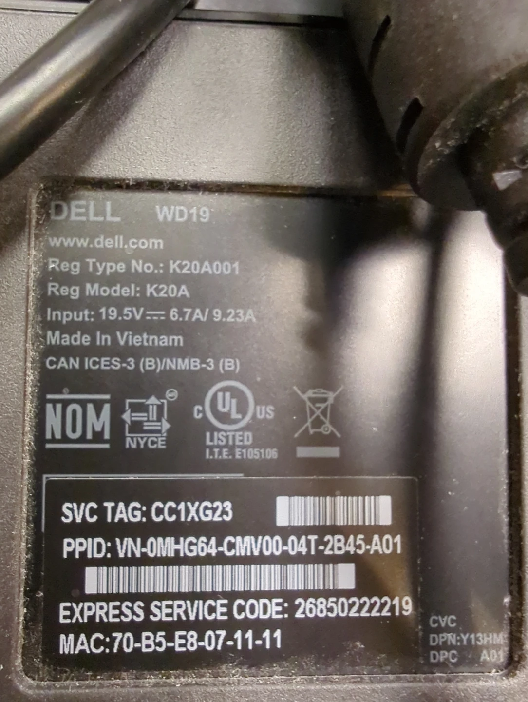 Dell WD19 Docking Station #9 - photo 4