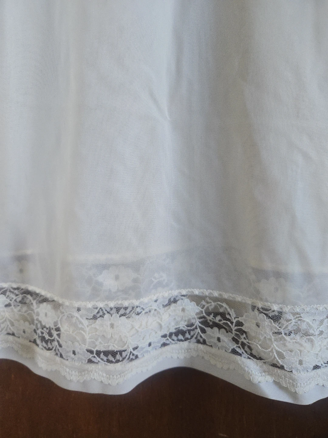 Vintage White Lace Slip Dress - photo 3