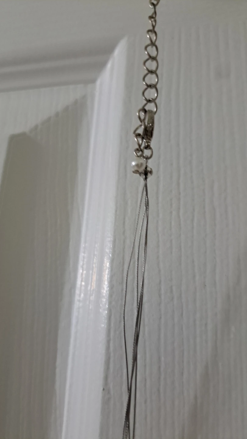 Multi-strand Pearl and Crystal Necklace - photo 2