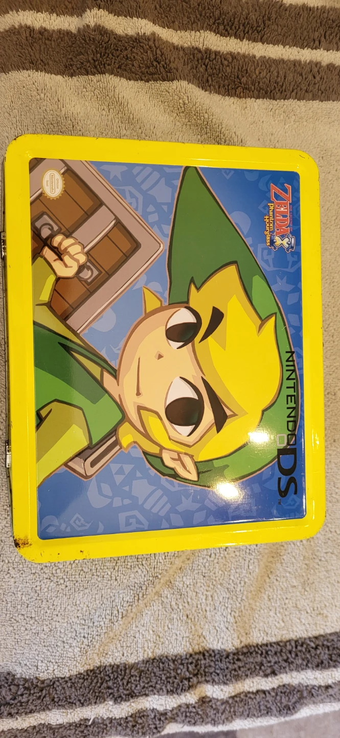 The Legend of Zelda Phantom Hourglass Nintendo DS Tin Lunch Box - photo 2