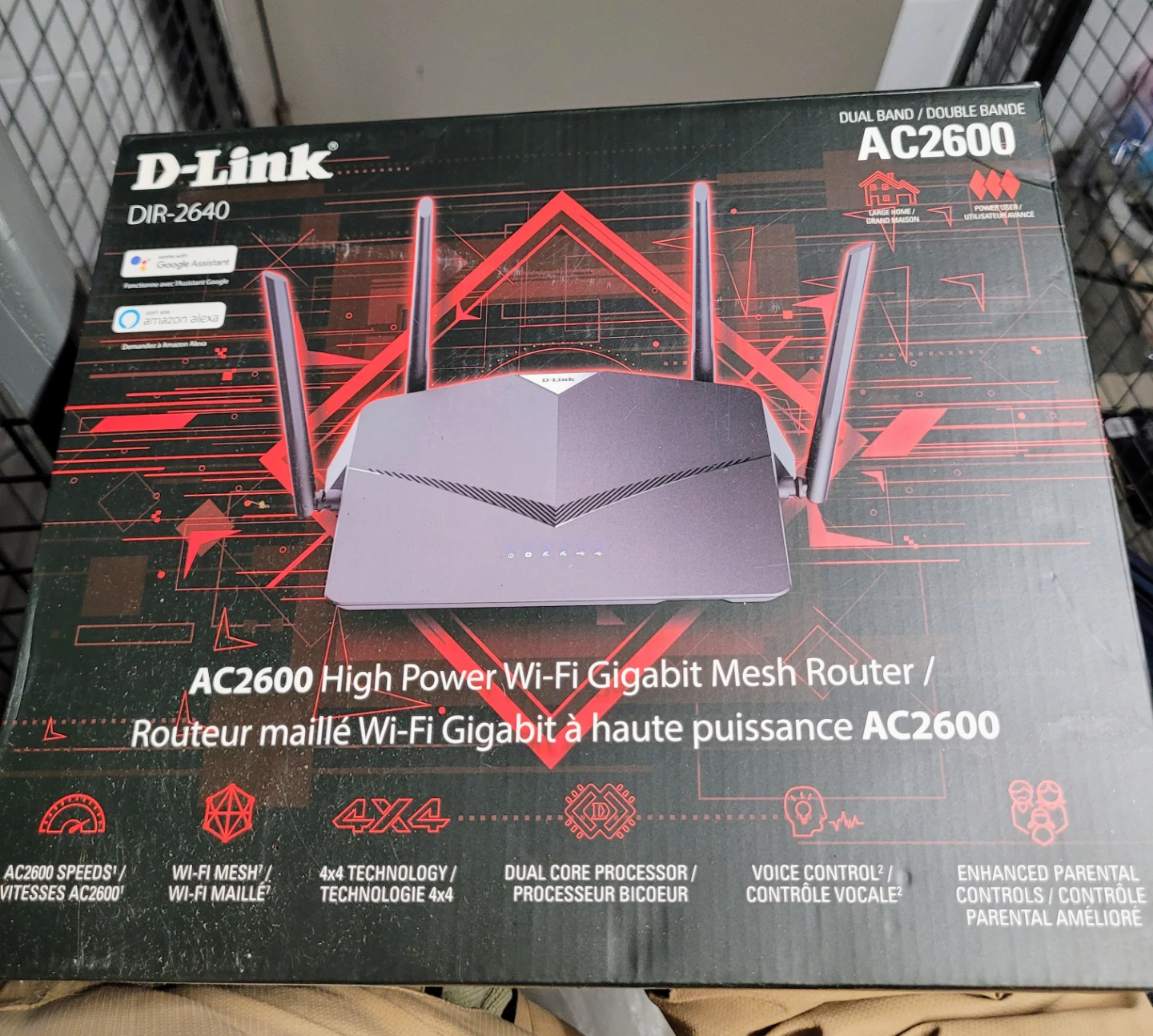 D-Link DIR-2640 AC2600 High Power Wi-Fi Gigabit Mesh Router