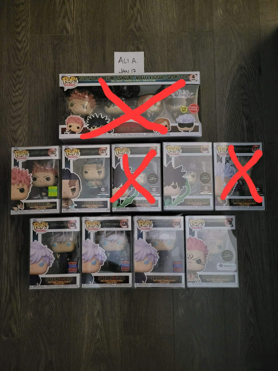 Funko Pop! Jujutsu Kaisen Figures
