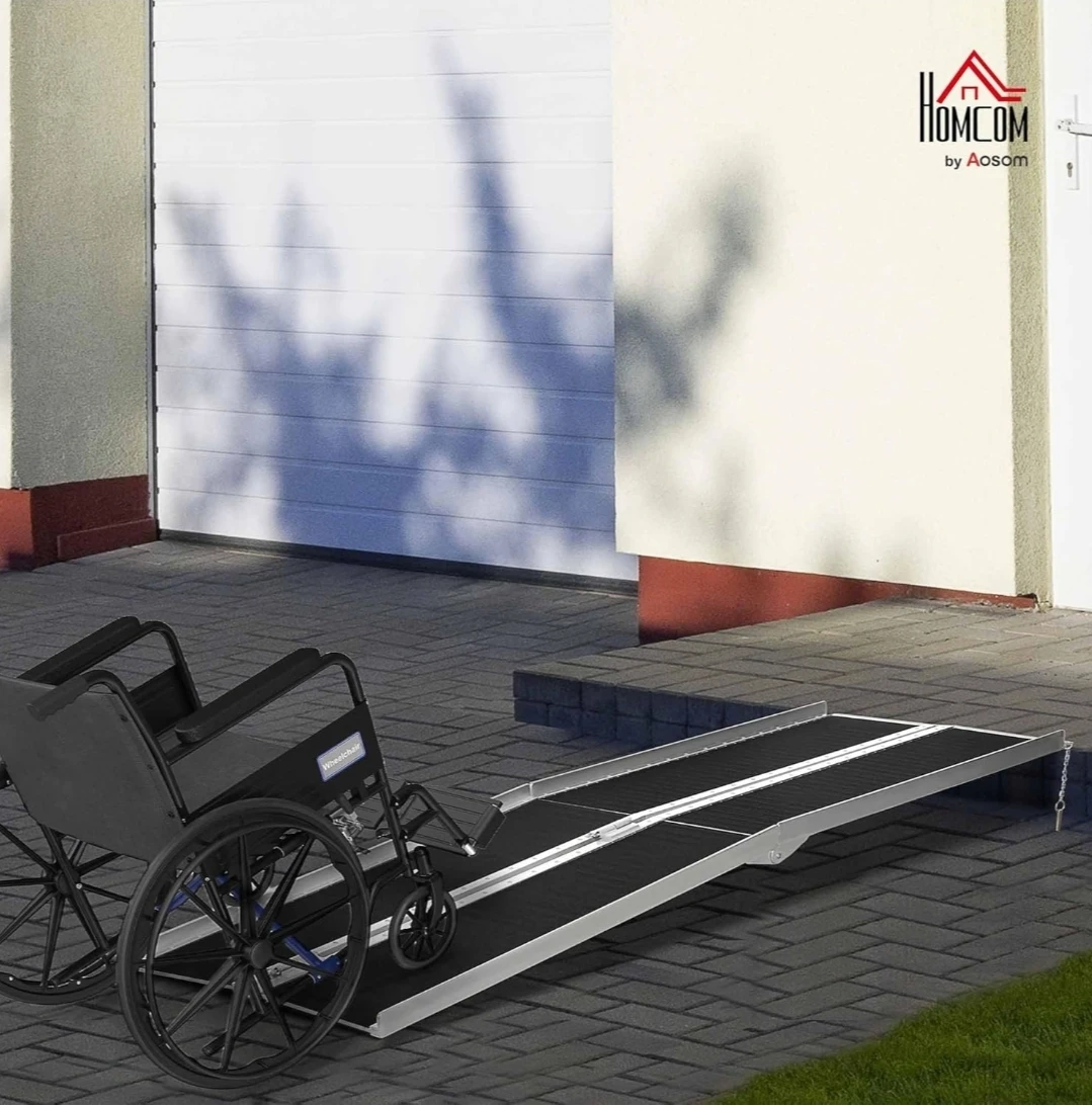Silver Springs 10' Portable Aluminum Wheelchair Ramp - photo 2
