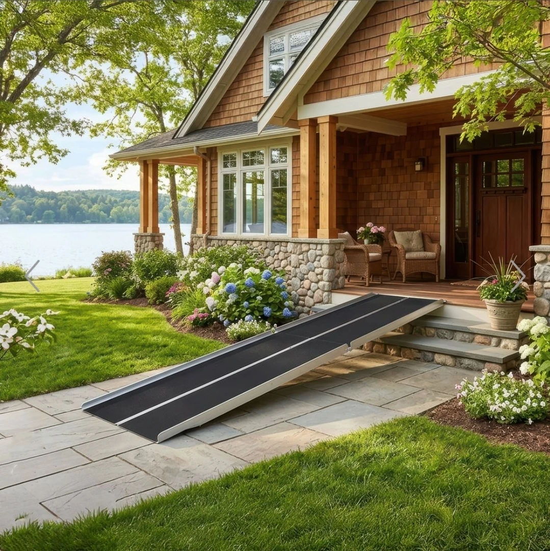 Silver Springs 10' Portable Aluminum Wheelchair Ramp - photo 3