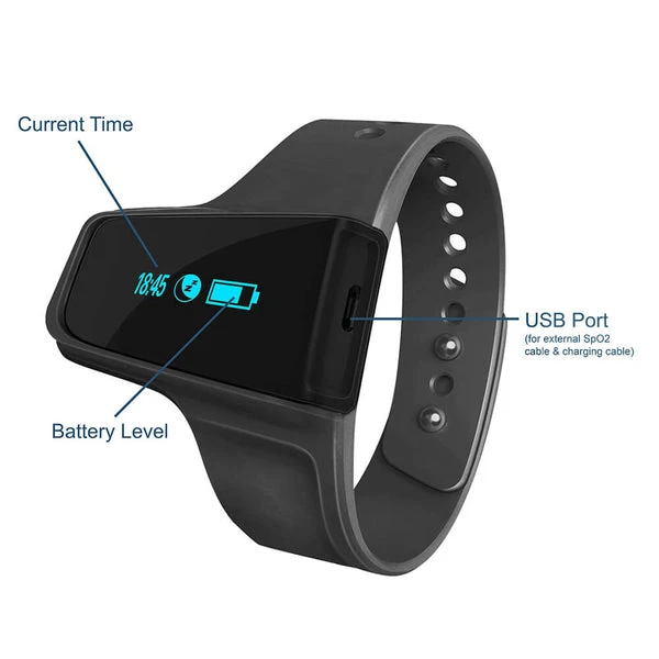 Viatom Checkme O2 Pro Smart Wrist Pulse Oximeter - photo 2