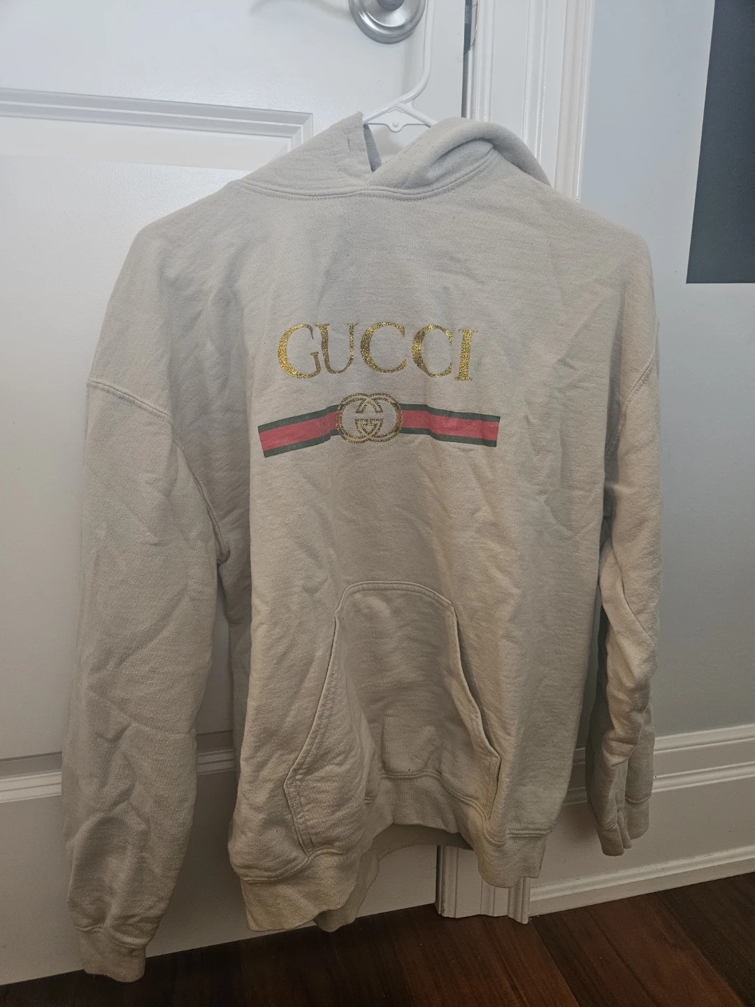 Gucci Hoodie Beige