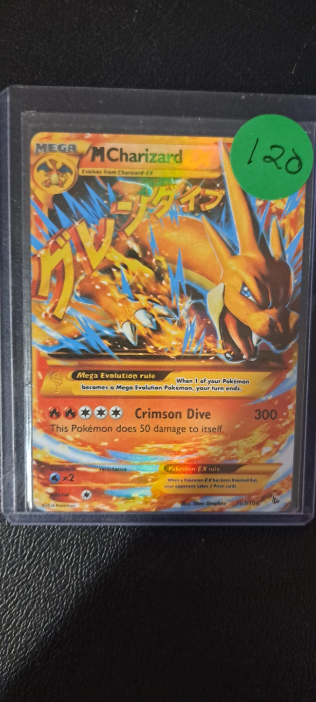 Mega Charizard EX Pokémon Card