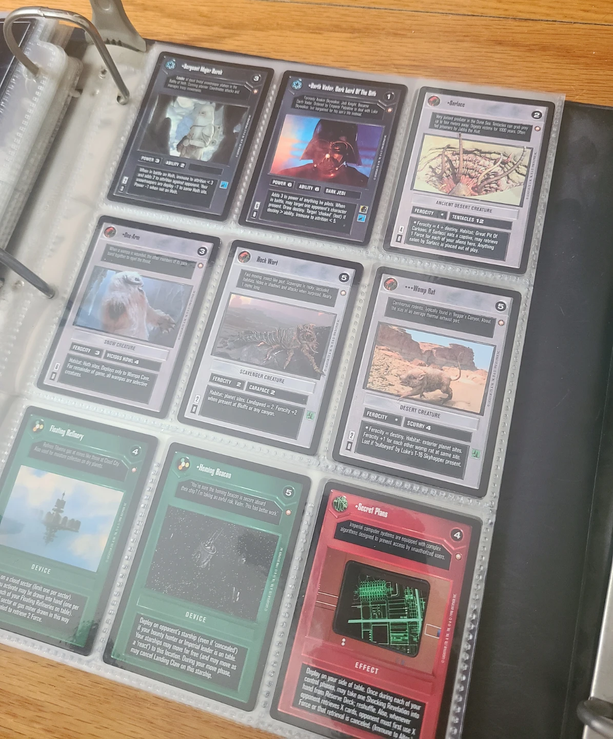 Star Wars CCG Collectible Card Lot - photo 3