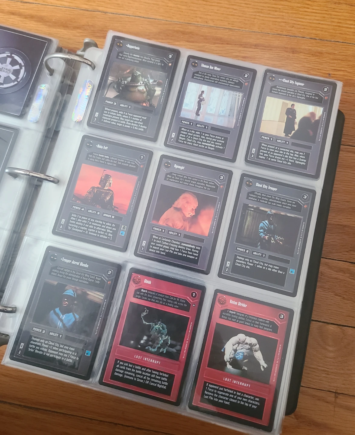 Star Wars CCG Collectible Card Lot - photo 4