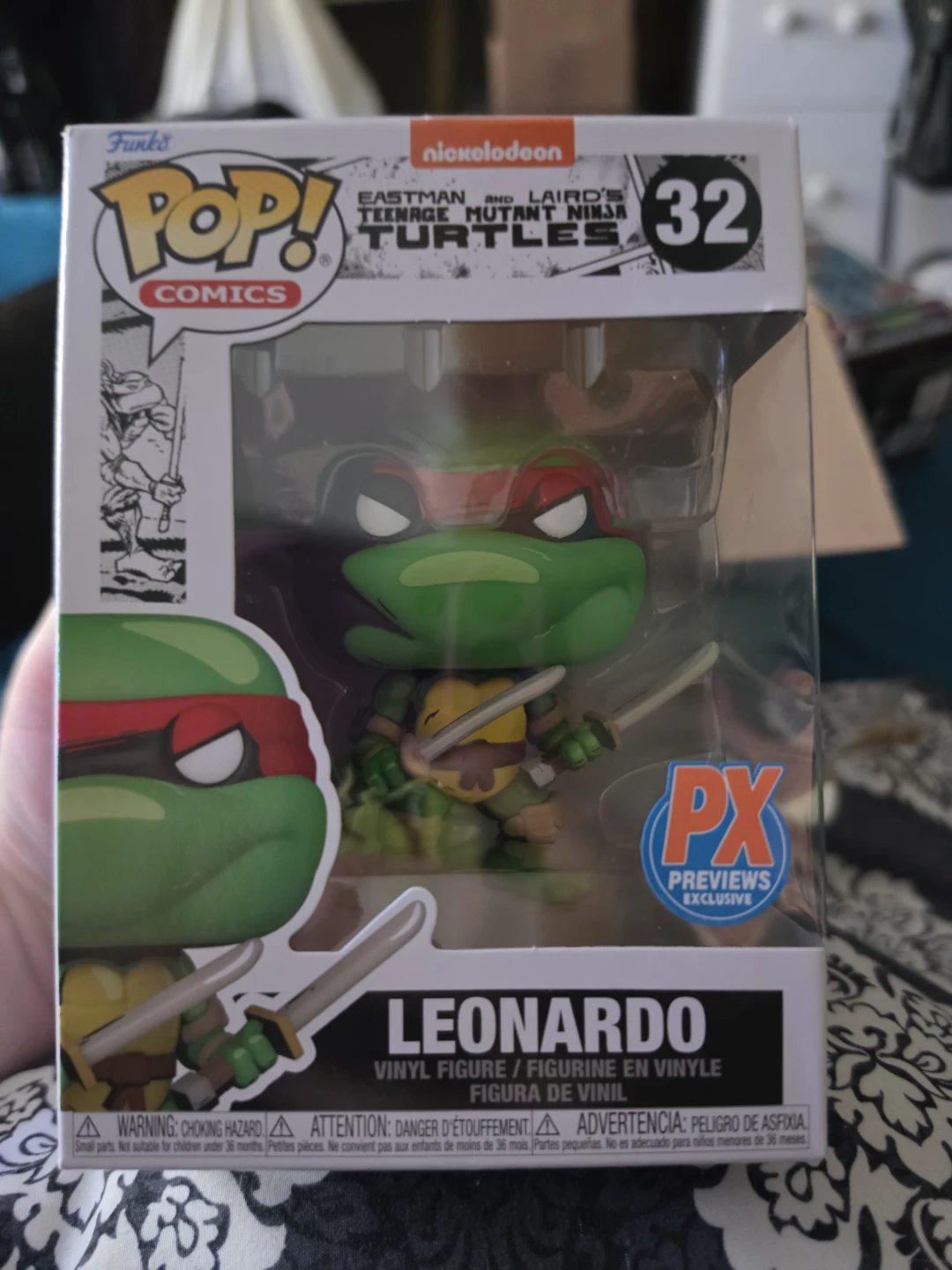 Funko Pop! Comics Teenage Mutant Ninja Turtles Leonardo #32
