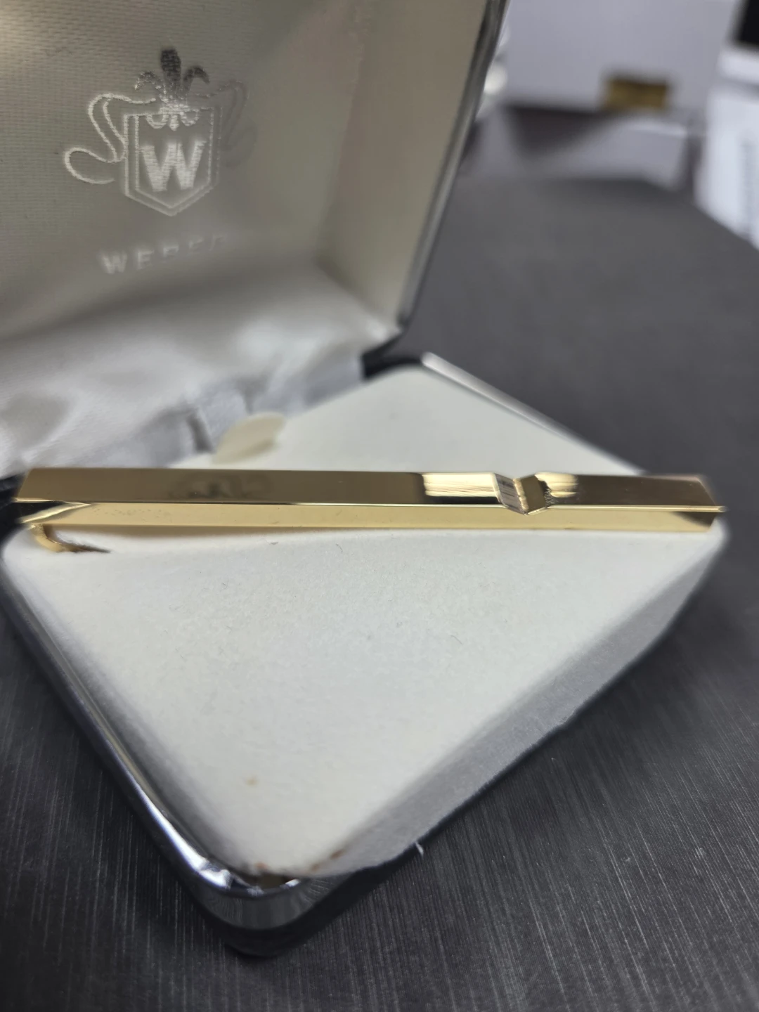 Wesco Tie Clip - Gold Tone - photo 2