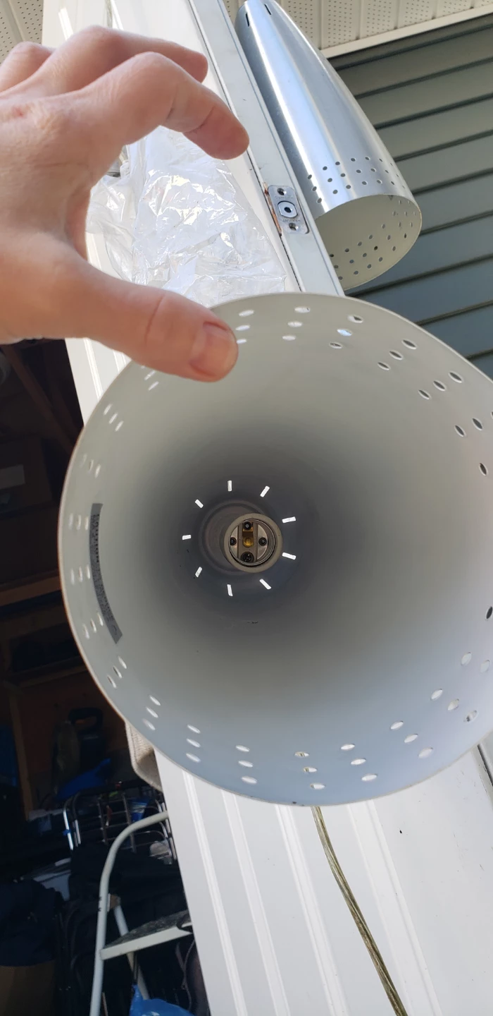Silver Pendant Light Fixture - photo 2