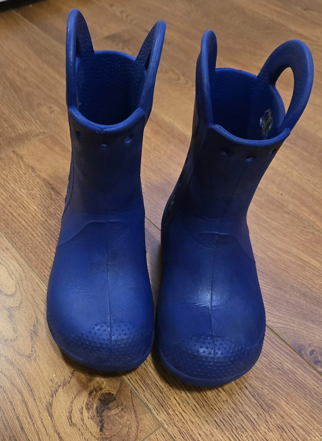 Crocs Kids' Blue Rain Boots