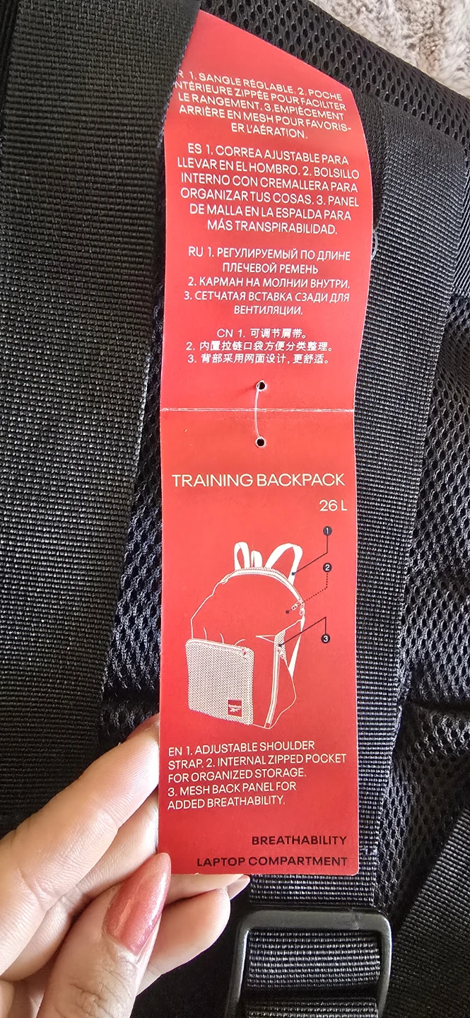 Reebok Backpack - Black - photo 2