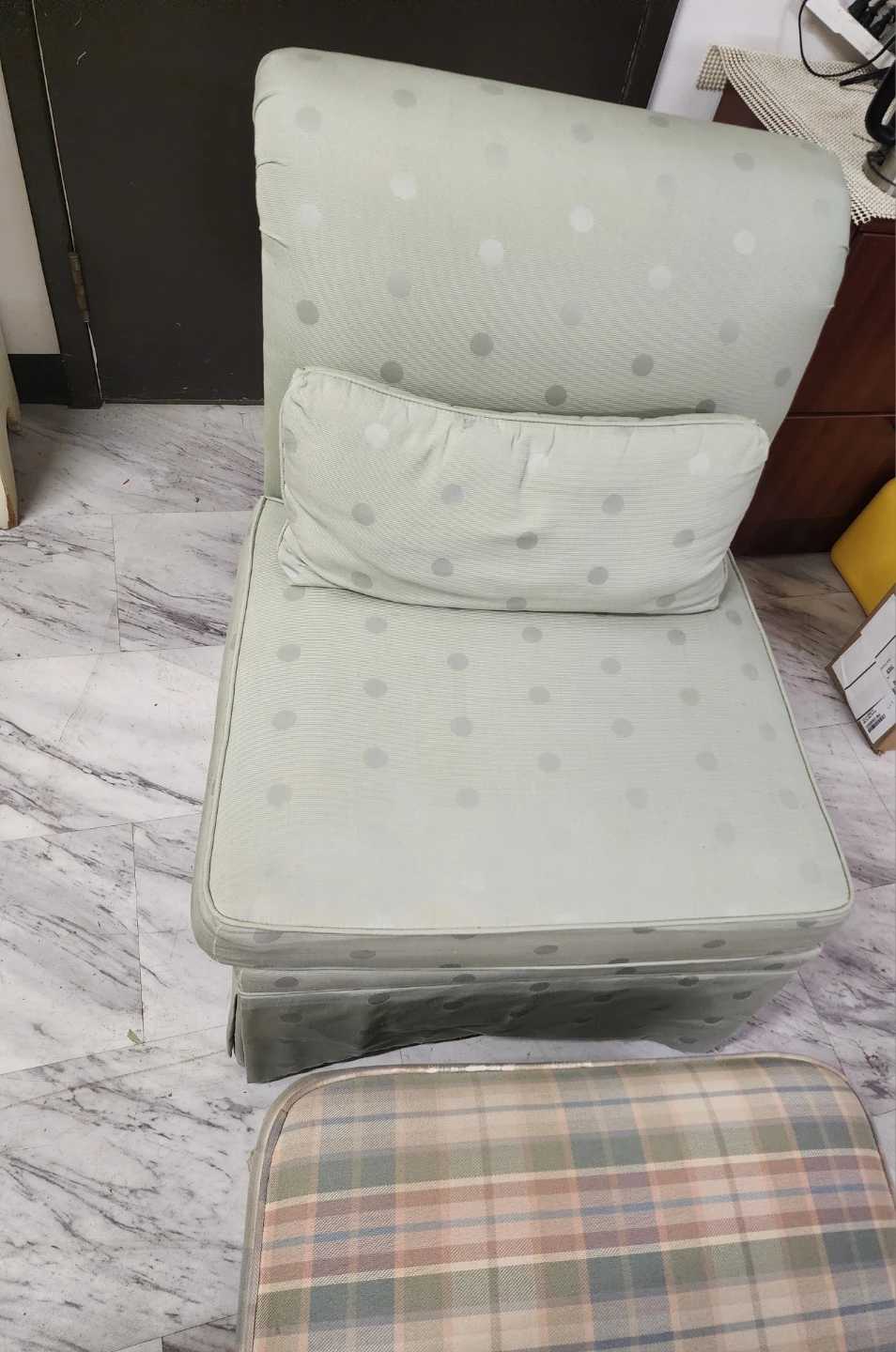 Accent Chair and Ottoman Set - photo 2