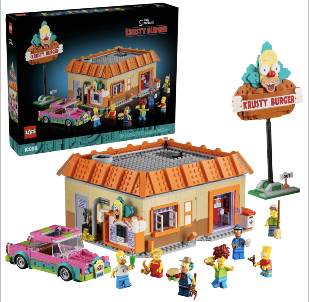 LEGO The Simpsons Krusty Burger Set