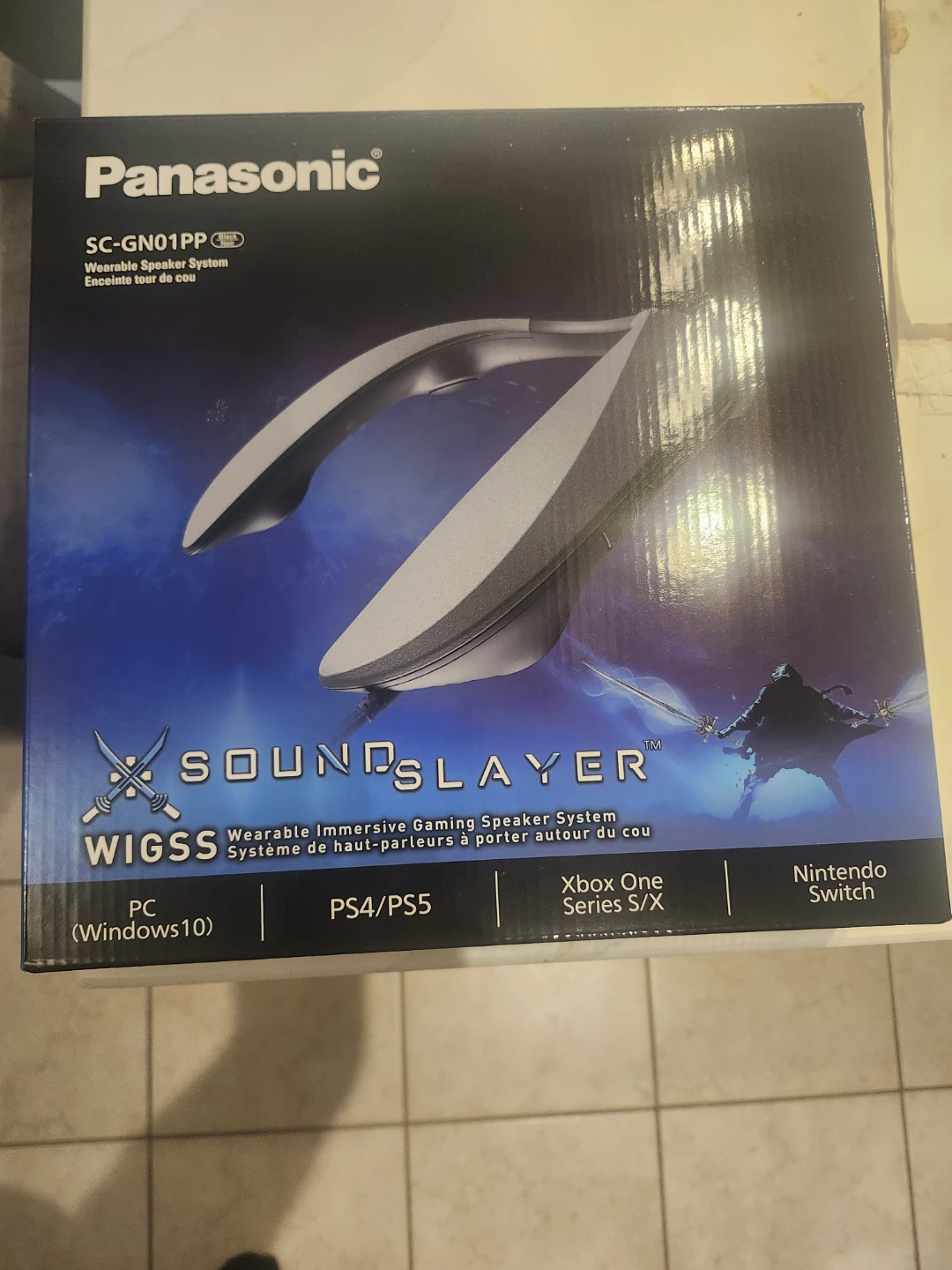 Panasonic Wearable Gaming Speaker System