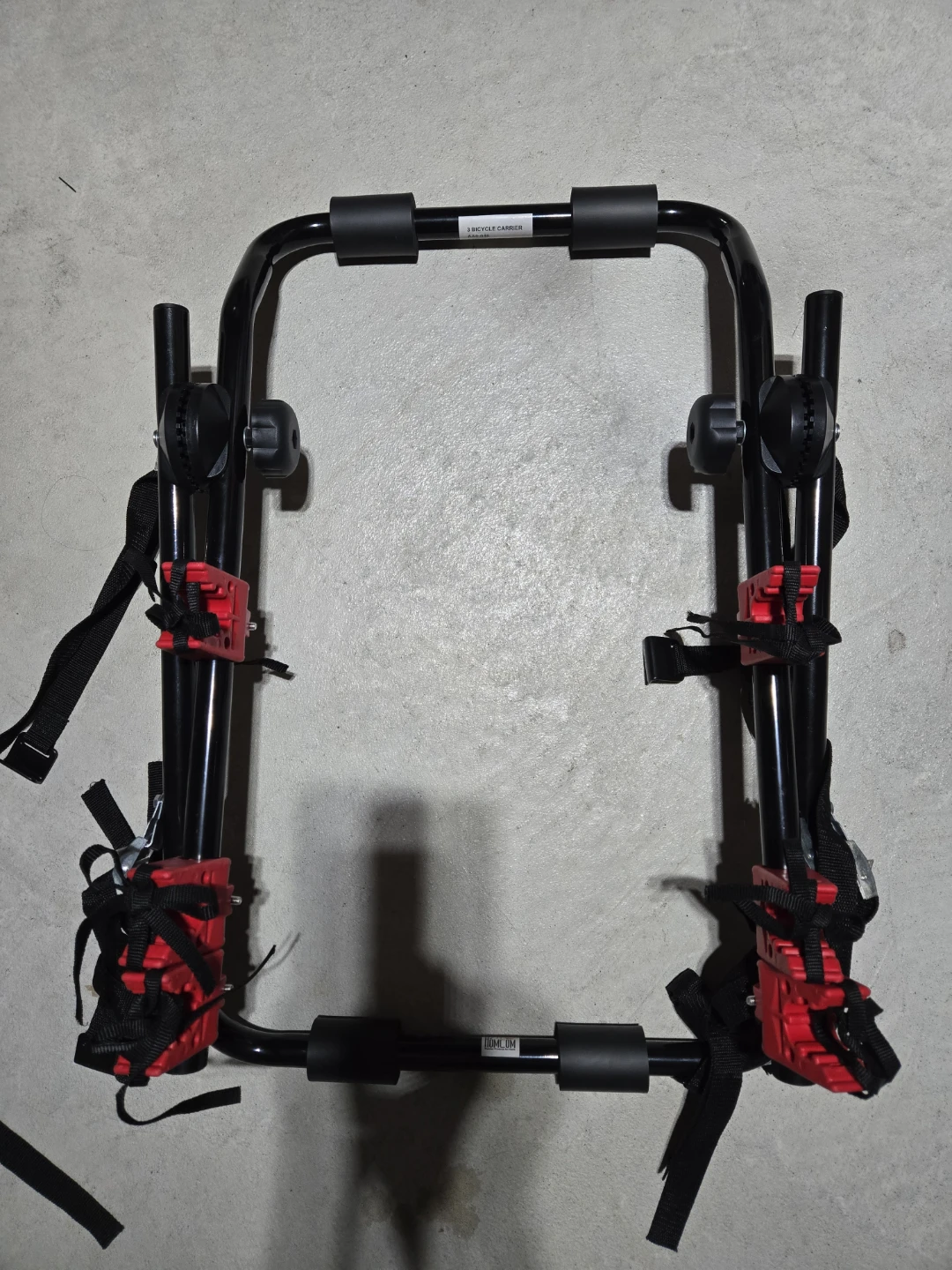 HOMCOM 2-Bike Trunk Mount Bike Rack Carrier - photo 3