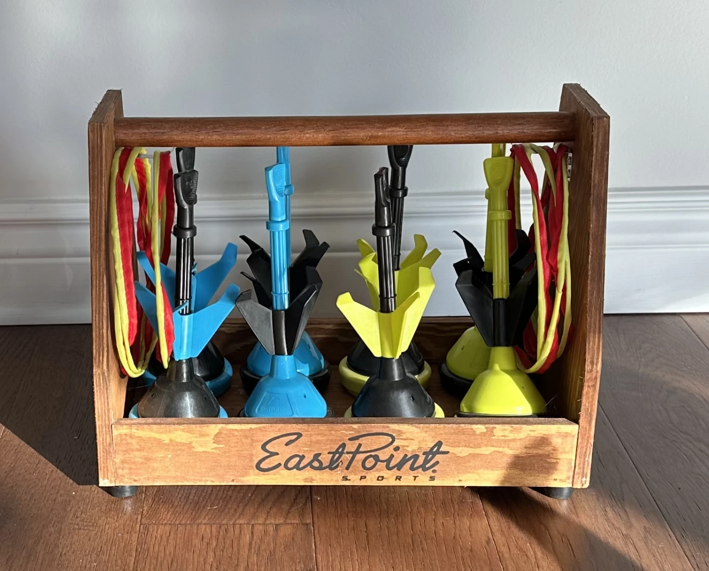 Lawn Dart Set In Wooden Carry Case - photo 2
