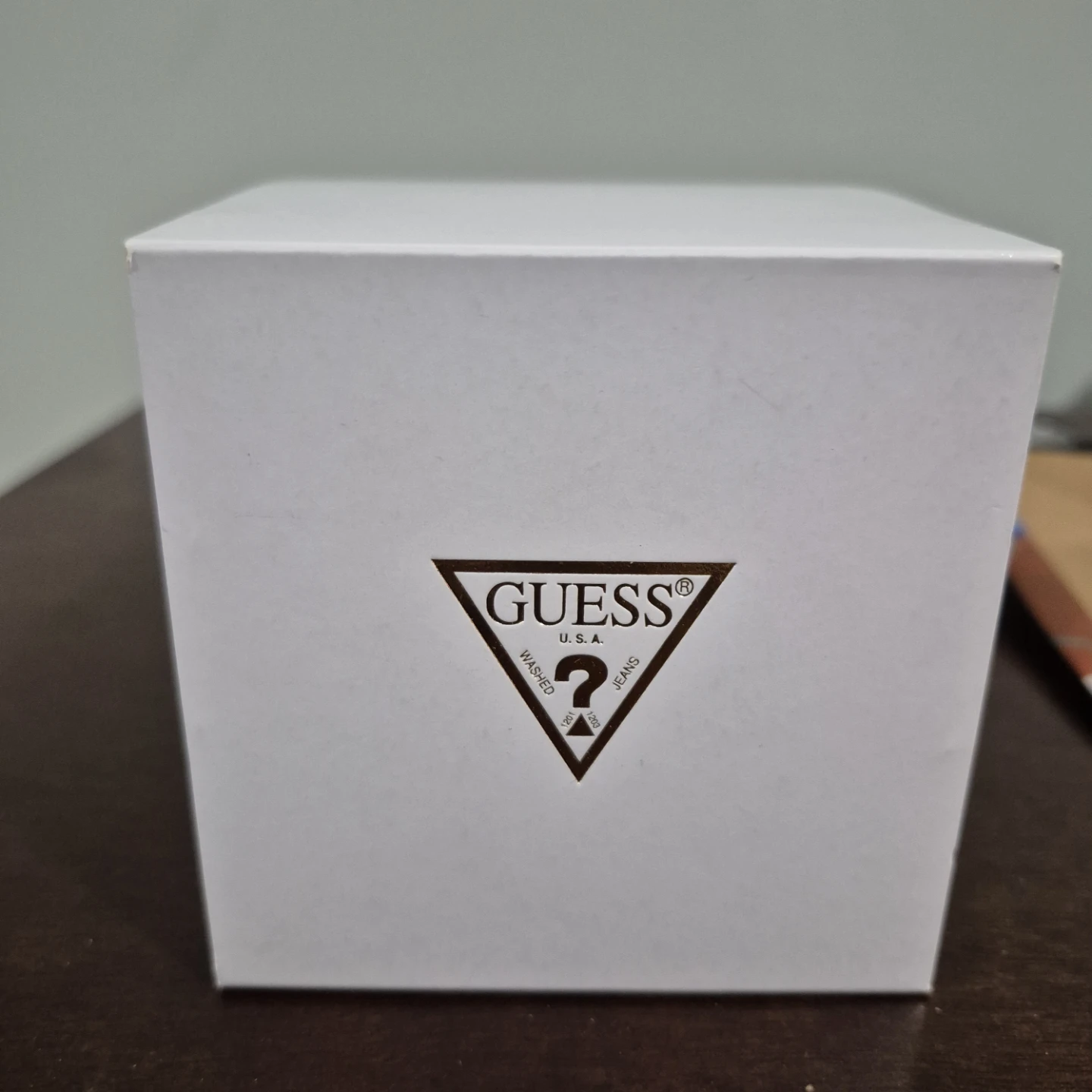 Guess Watch Gold Tone Black Leather Strap - photo 3