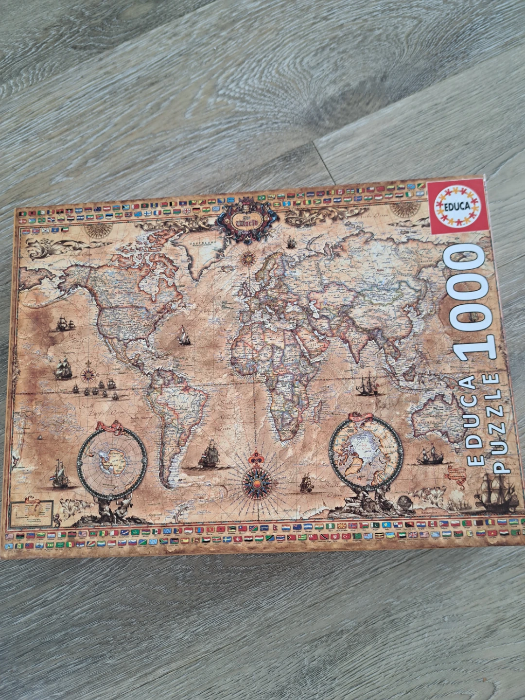 Educa World Map 1000 Piece Puzzle - photo 4