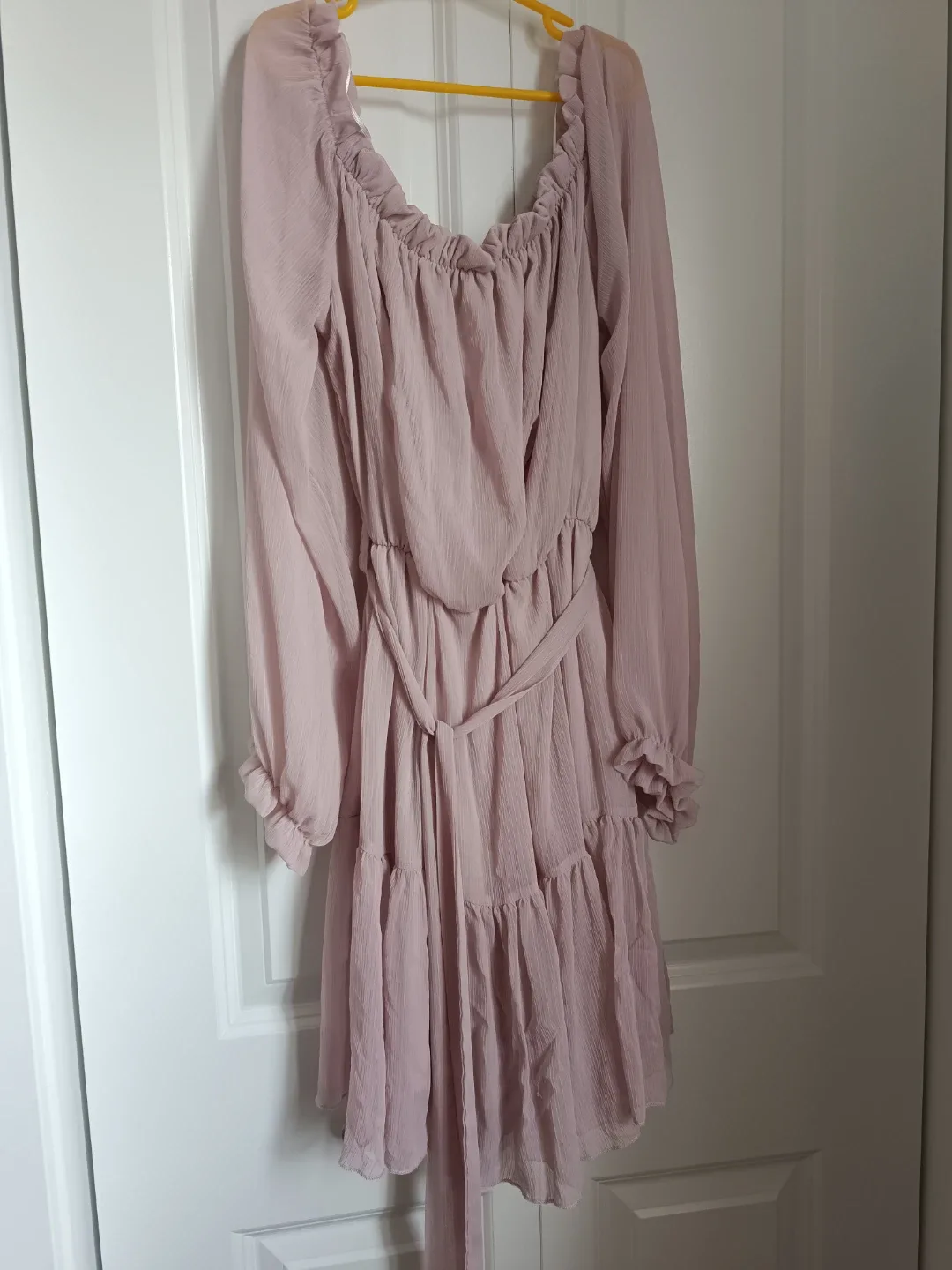 Forever 21 Off-the-Shoulder Tiered Dress - XL - photo 2