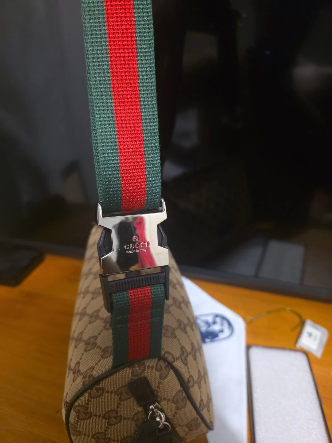 Gucci Monogram Canvas Fanny Pack - photo 2