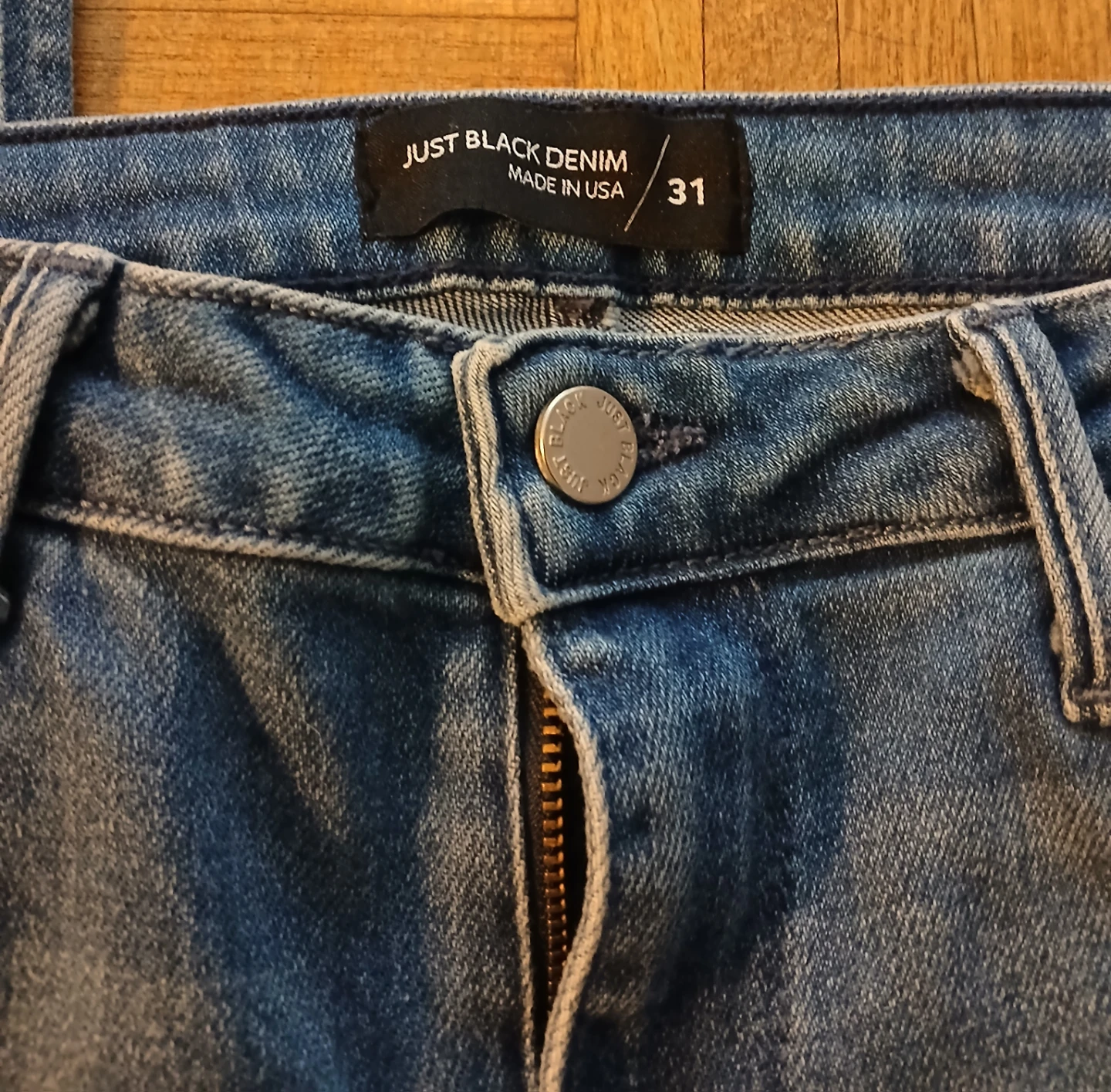 Just Black Denim Jeans Size 31 - photo 2