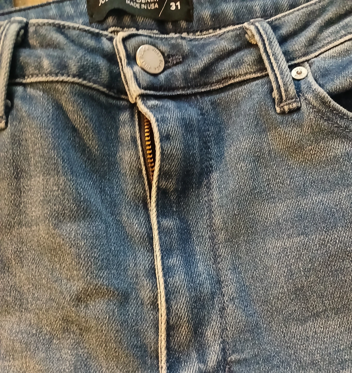 Just Black Denim Jeans Size 31 - photo 5
